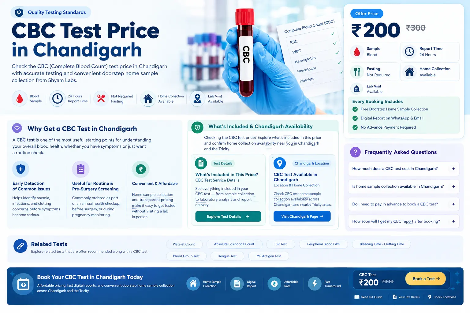 CBC Test Price in Chandigarh